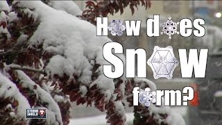 How does snow form?