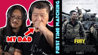 Chinese Ex Tank Driver React to 'Fury' for the First Time | Movie Reaction | First Time Watching