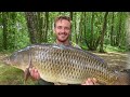 Carp Fishing a Public Lake France BIG CARP ! Watch to the end for the biggest fish.