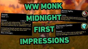 Wind Walker Monk Midnight Eerste indrukken!