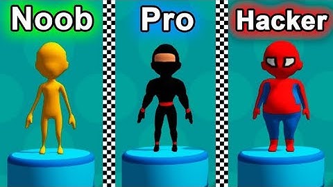fun race 3D game | gameplay Android | Noob vs pro vs Hacker | new bast game 🎮 2022