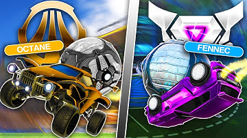 Octane vs. Fennec 1v1 BATTLE at EVERY RANK