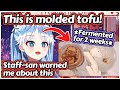 Kobo Finally Tries MOLDY Tofu She Made - Staff-san Warned Her About It [Hololive ID]