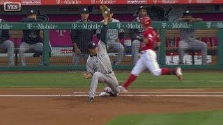 Nyy Teixeira Makes A Nice Pick In The 1St Frame