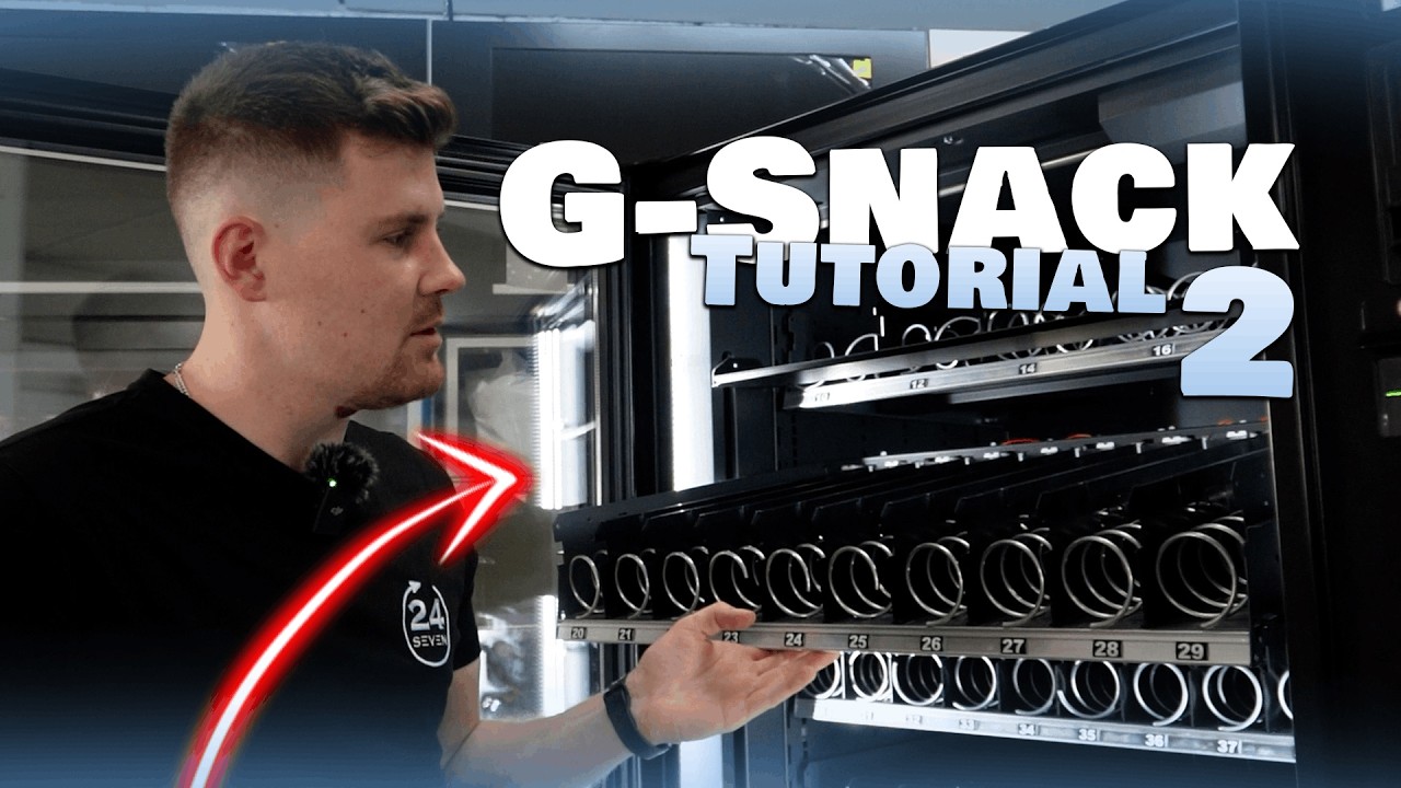 G-Snack 6/8/10 Tutorial | Spiralen & Motoren tauschen | Schubladen Verstellung | Snackautomaten 🔥