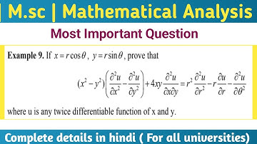 Taylor theorem unit 4 Mathematical analysis important questions | msc math