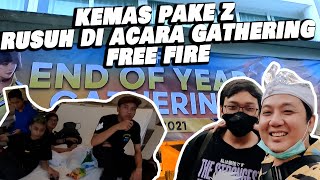 GEREBEK RUSUHIN ACARA GATHERING TERBESAR YOUTUBER FREE FIRE DI BALI PADA KUMPUL SEMUA !!!