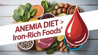 Anemia Diet 🩸 | Best Iron-Rich Foods for Anemia | Boost Hemoglobin Naturally 💪