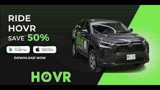 Ride HOVR. Save 50%. Download App!