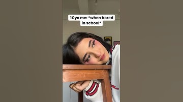 When you’re bored in class￼