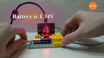 micro:bit + Toy - Voltage meter
