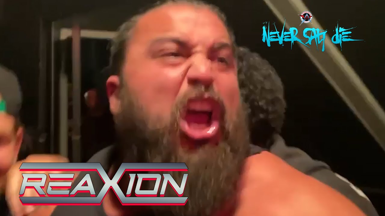 EXCLUSIVE - Schaff and Russ Jones Confrontation at Never Say Die 2022 | AAW Pro