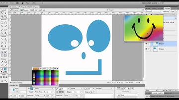 Color reference demo in fireworks