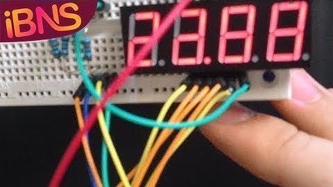 Arduino and the 4 digit 7 segment led display [Anything Arduino] Ep 21