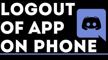 How to Log Out of your Discord Account on Phone - iPhone & Android