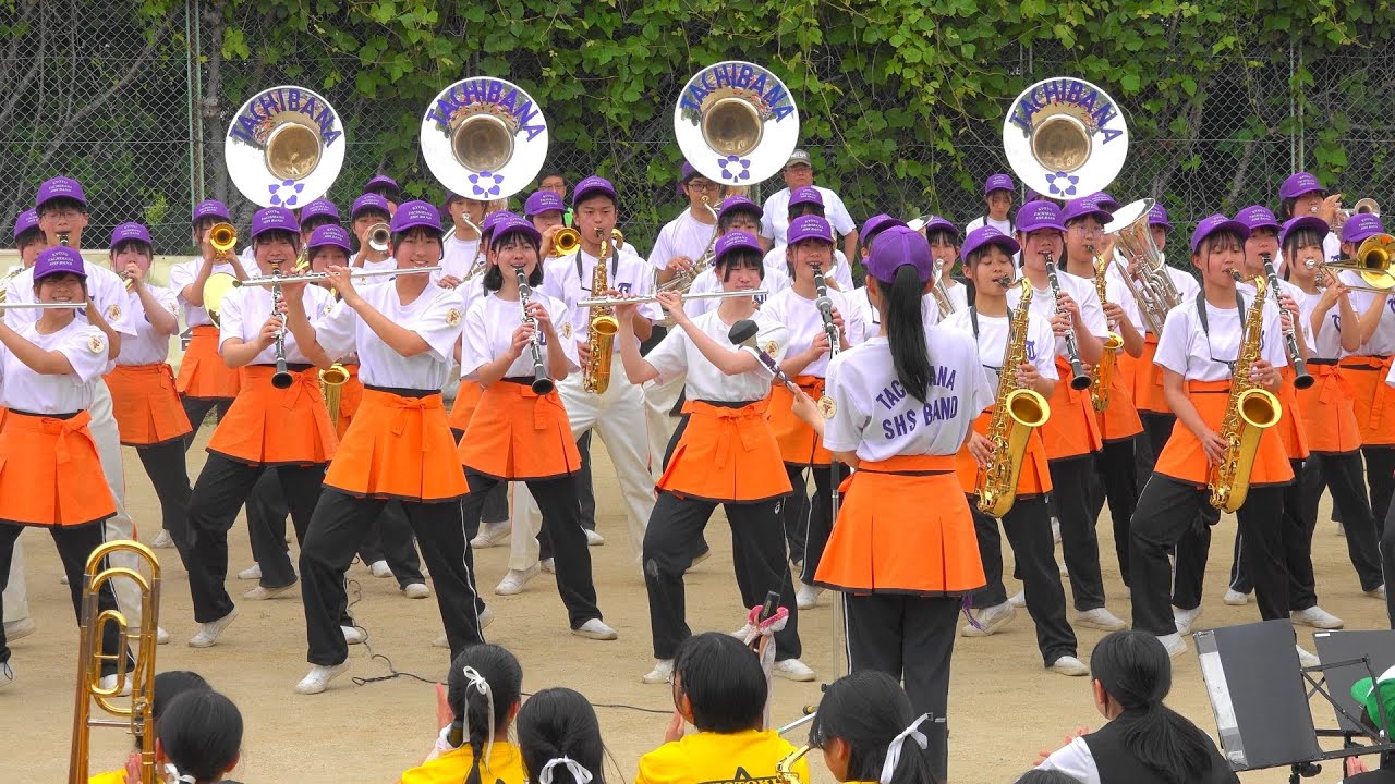 【希少】サンタマーチングバンド September / Kyoto Tachibana SHS Band(May 12, 2024) - YouTube