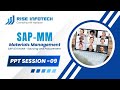 SAP MM PPT Session 09 | Student PPT's | Relese strategy | Pricing Procedure | Rise Infotech