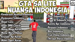 GTA SA LITE NUANSA INDONESIA FULL MOD GRAFIK HD | KEREN ABISSA