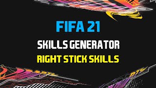 FIFA 21 Skills Generator - Right Stick Skills script