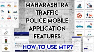 MTP Mobile Application Features| How To use Maharashtra Traffic Police Mobile Application| MTP #mtp screenshot 2