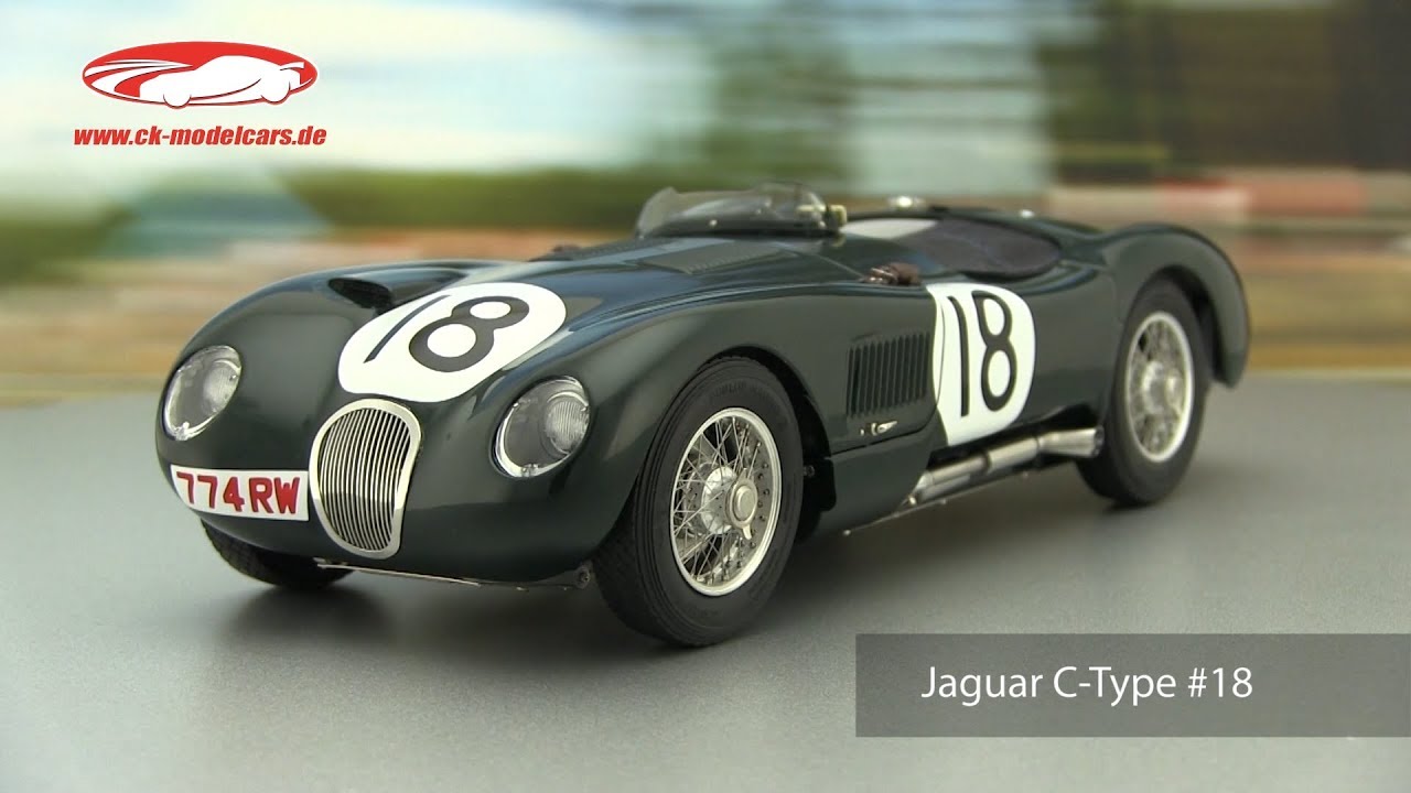 特価 AUTOart (1/18) ジャガー C-type 1953 ルマン CMC shines again with a masterpiece: Jagaur C-Type 1953