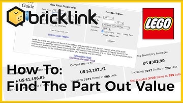 How To: Find the Part Out Value of a LEGO Set on BrickLink and Determine If It Is Worth Parting Out