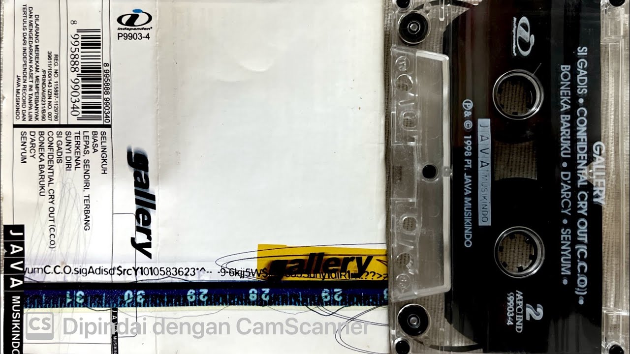 GALLERY Band  — Full Album ‘GALLERY’ Vokalis Cindy Fatika Sari (1998)