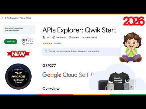 APIs Explorer: Qwik Start | GSP277
