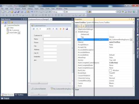 Introduction to a database application Part3, different data views