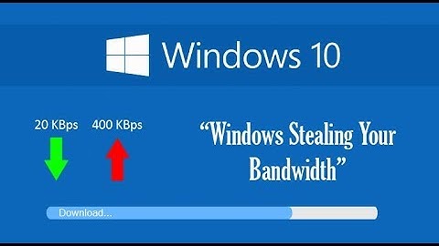 window 10 is stealing your 80% of internet speed ---Watch to stop it