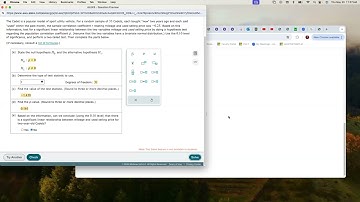 ALEKS ex hyp test rho