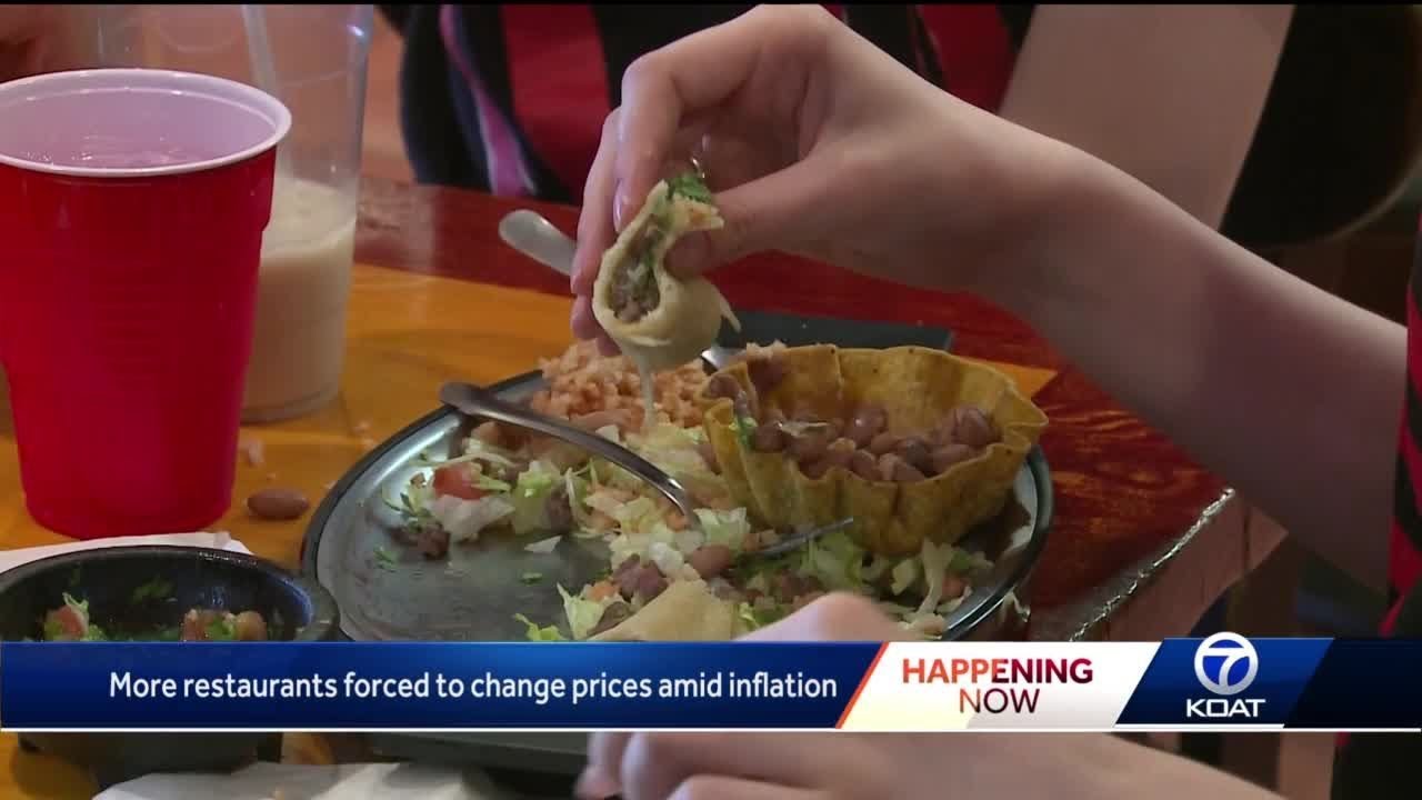 More restaurants forced to change prices amid inflation