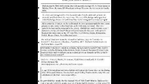 Facts Concerning Don Kraft Renaissance Man!!!!