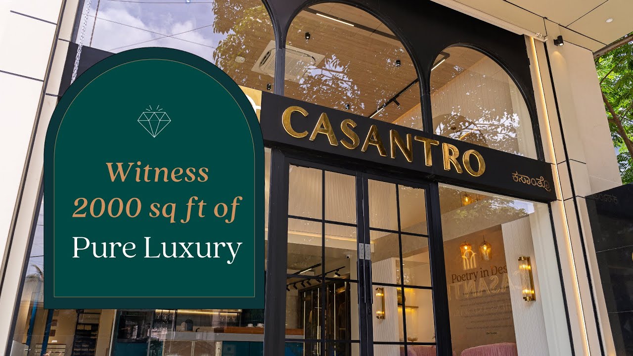 The home of luxury has an allnew address Casantro, Koramangala