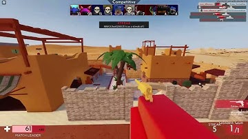 Arsenal speed run VS a hacker... (Roblox)