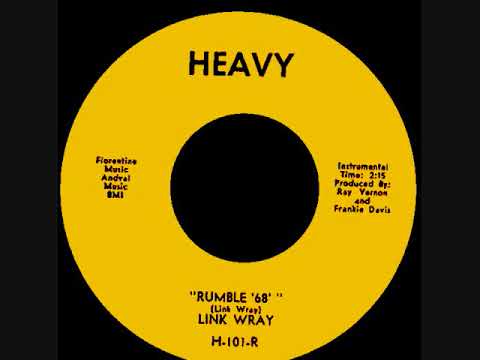 Link Wray - "Rumble '68" [RARE 7" - 1968]