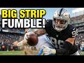 Maxx Crosby Gets Huge Sack and Strip! #shorts