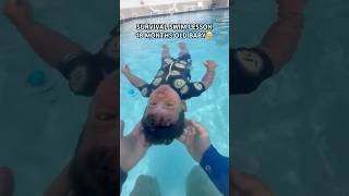 GETTING BABY TO FLOAT BY HIMSELF IN THE POOL!😊