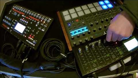 T.N.T.S. - Live techno with DSI Tempest + Elektron Octatrack + Waldorf Pulse 2