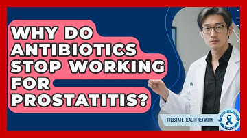 Why Do Antibiotics Stop Working For Prostatitis? - Prostate Health Network