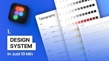 Create a Full Design System in Figma In Just 10 Minutes | SaaS Series - 01