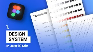 Create a Full Design System in Figma In Just 10 Minutes | SaaS Series - 01