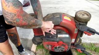 Craftsman 675  Mower Blade Replacement