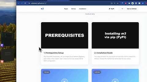 MIMIC M3: 2 Minute Demo