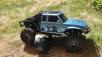 RC CRAWLER SCALER Shock test Traxxas & Gmade & Axial all with 30WT oil