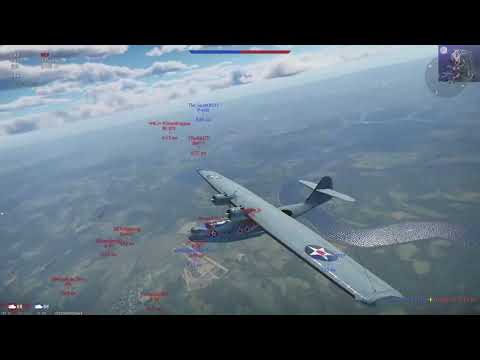 War Thunder. PBY-5 «Catalina» - Как правильно летать на лодке