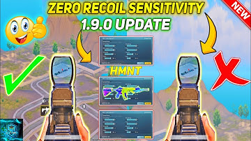 New Update 1.9.0 !! Best Sensitivity CODE + Control Setting PUBG Mobile | BGMI After Update 1.9.0