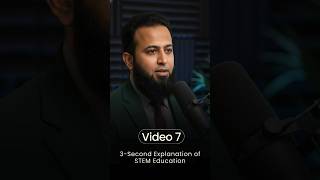 3 Second Explanation of STEM Education Podcast 📚💻👨🏫 #education #podcast