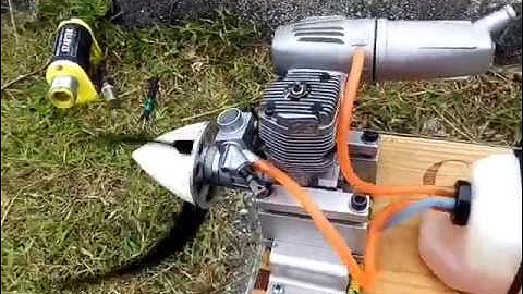 OS 55AX stable idling