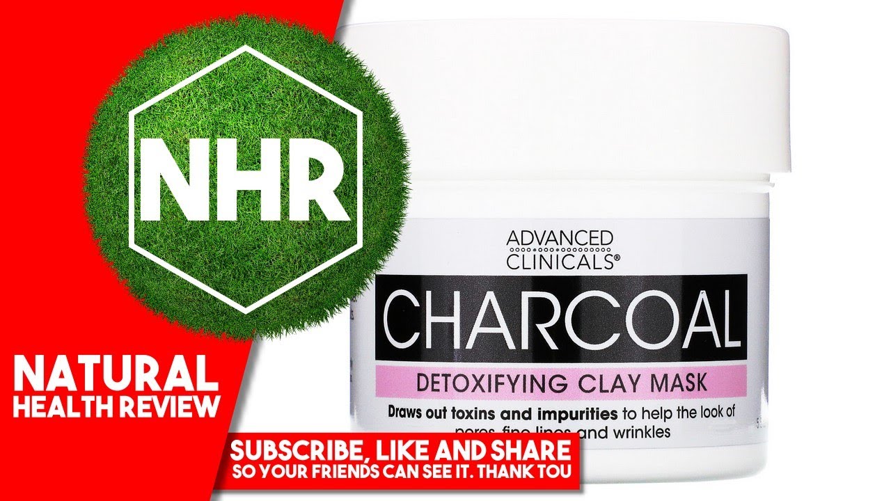 Advanced Clinicals, Charcoal, Detoxifying Clay Mask, 5.5 oz (156 g